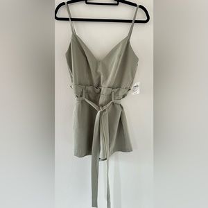 Romper w/ waist tie